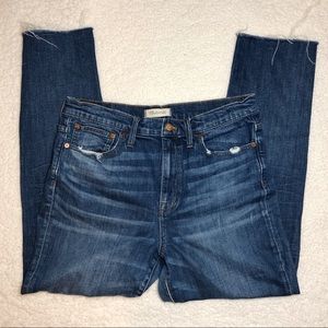 Madewell High Rise Slim Boy Jeans